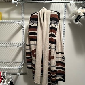 BB Dakota cardigan sweater.  Multi colors.  Size M